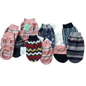 Lot of 10 New Pet Clothing Bundle, Great for Gifts or Reselling - Small Breed